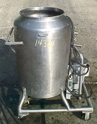 60 Gallon Jacketed Mixing Tank