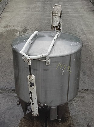 300 Gallon Open Top Mixing