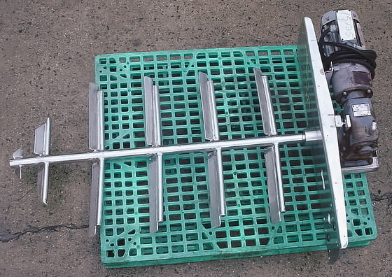 Ss Paddle Agitator Bridge Mount