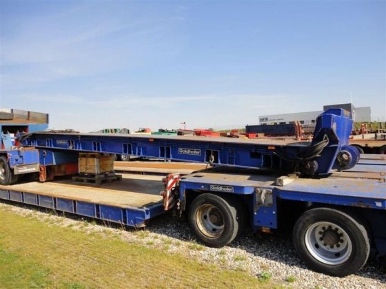 2002 Goldhofer 8 m baggerbett