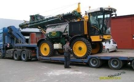 1981 Broshuis Tiefbett Low loader