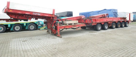 1985 Goldhofer 6 Achs. tieflader