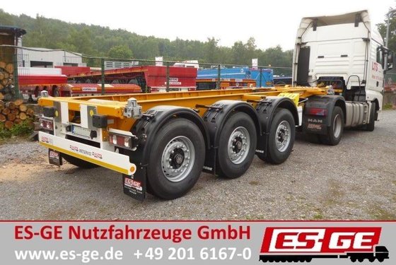 2014 Krone 3-Achs-Containerchassis Container transporter/