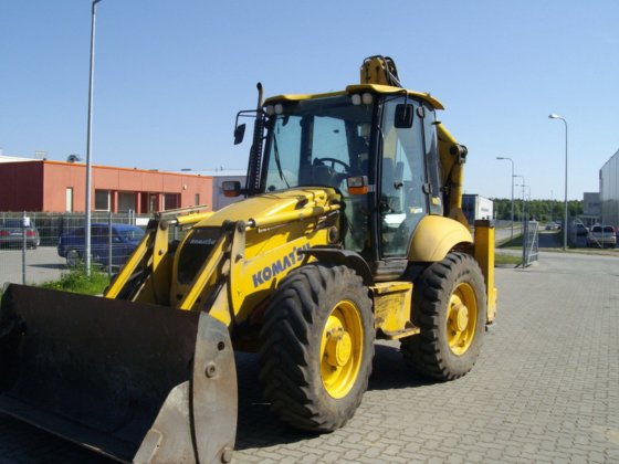 2007 Komatsu WB97S-5 Backhoe loader