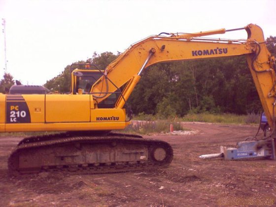 2007 KOMATSU PC210LC-8 Crawler excavator