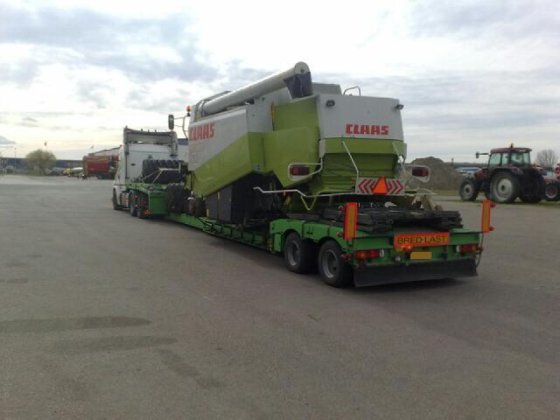 1998 Broshuis Tiefbett für Mähdrescher/Combine