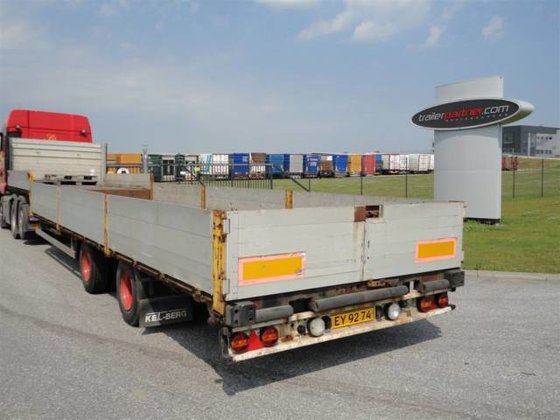 1998 HRD Tieflader mit Bordwände