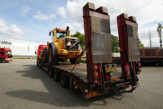 2007 Goldhofer tieflader ausziehbar +