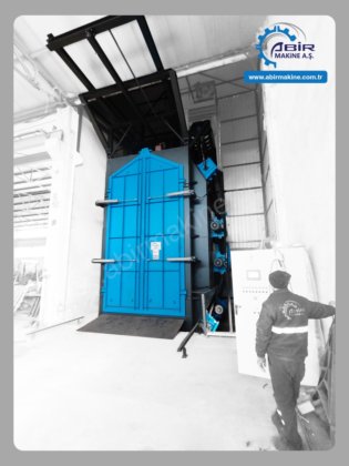Hook Type Shot Blasting Machine