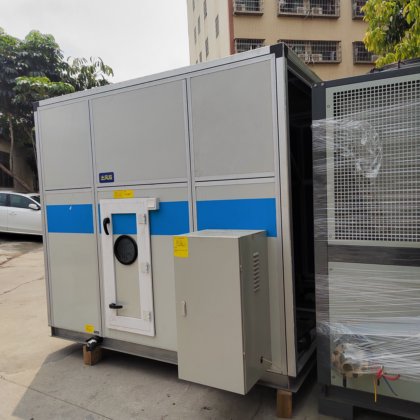 二手中央空调回收高价制冷设备冷水机无尘车间风柜初中高效杀菌