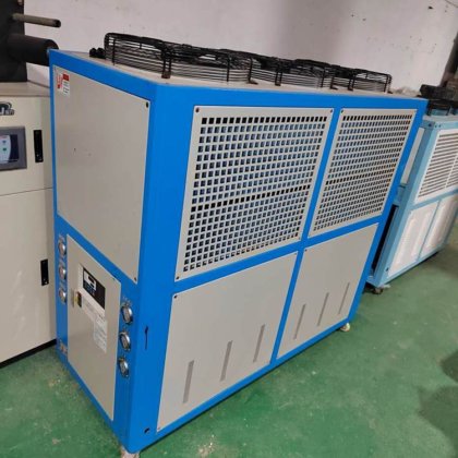 二手风冷冷水机出售工业制冷设备回收工厂降温恒温设备中央空调