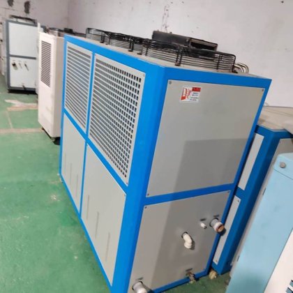 二手风冷冷水机出售工业制冷设备回收工厂降温恒温设备中央空调