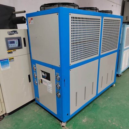 二手风冷冷水机出售工业制冷设备回收工厂降温恒温设备中央空调