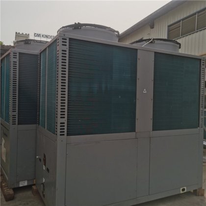 40匹二手中央空调 全新风冷冷水机 工厂车间空调设计安装