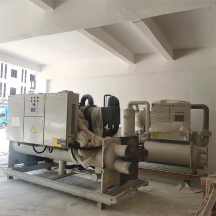 附近废旧二手工业冷水机机组工厂制冷设备商用中央空调回收