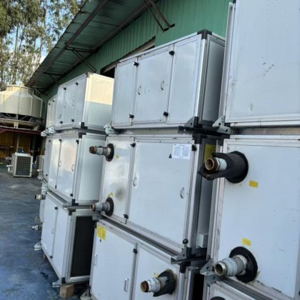 二手中央空调吊柜式风机盘管制冷强工厂车间恒温横湿源头厂家批发