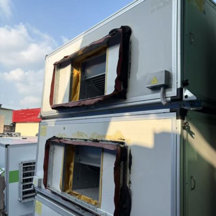 二手中央空调吊柜式风机盘管制冷强工厂车间恒温横湿源头厂家批发