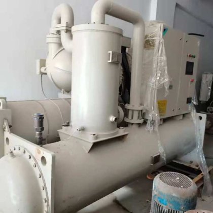 厂房二手冷水机改造置换 中央空调螺杆式制冷设备机组