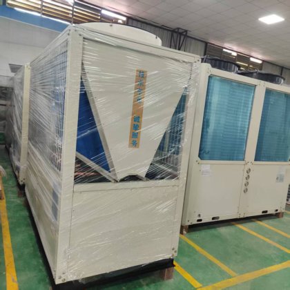 风冷模块130kw东元二手中央空调机组单冷型40匹风冷冷水机