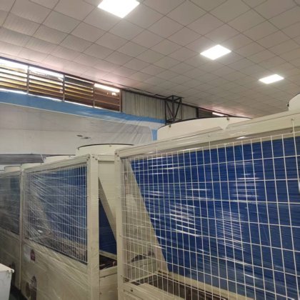 风冷模块130kw东元二手中央空调机组单冷型40匹风冷冷水机