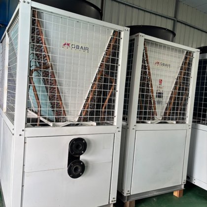 二手风冷模块热泵机组 中央空调配套主机 130KW 冷热水系统 冷水机