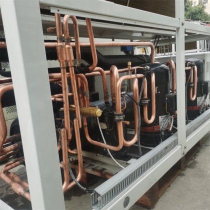 二手中央空调99成新风冷式30匹冷暖泵多联机机组风冷模块恒温设备