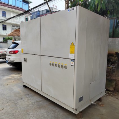 二手水冷柜机约克中央空调9成新印刷厂制冷设备节能高效降温恒温