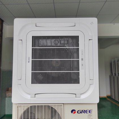 5匹天花机中央空调八面出风嵌入式吸顶机写字楼车间专业制冷设备