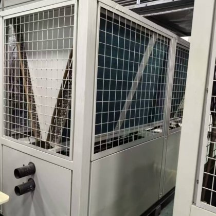 二手9成新欧博模块式风冷热泵空调机组中央空调高效节能源头厂商