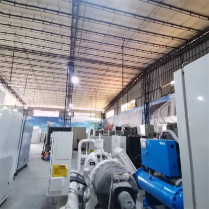 二手美的120匹螺杆冷水机水冷节能中央空调一机多联用法原装正品