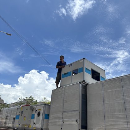 9 成新洁净式恒温恒湿空调 千级万级十万级无尘车间 二手中央空调