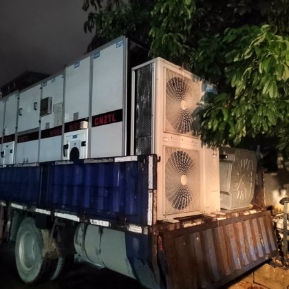 二手净化中央空调洁净式无尘车间制冷设备冷水机组出售回收置换