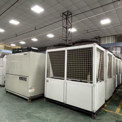 二手中央空调源头厂家批发冷水机 中央空调出租出售 保修包换服务