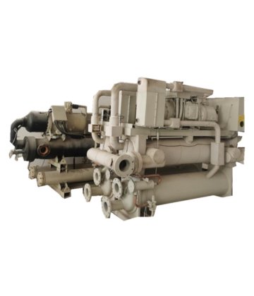 珠三角二手冷水机定制改造 水冷机置换 螺杆式中央空调机组