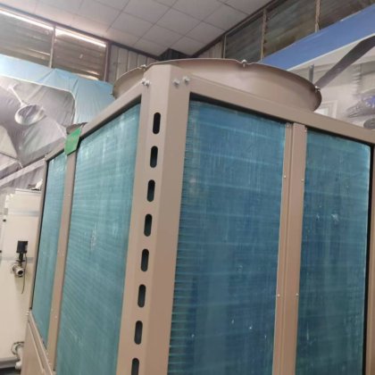 二手风冷热泵模块机组130kw中央空调工业厂房降温恒温制冷设备