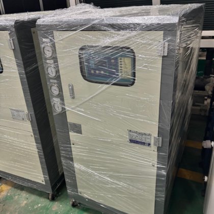 二手冠亚水冷冷水机10匹9成新源头厂商批发出售置换租赁中央空调