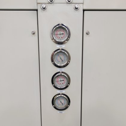 东元40匹二手风冷模块机组130kw制冷量 中央空调冷水机回收出售
