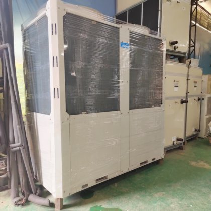 美的 130kW 风冷模块机组出售 冷水机二手中央空调 节能省电源头厂家