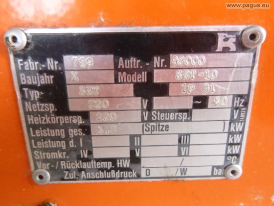 KÜPPERSBUSCH electric dehumidifier