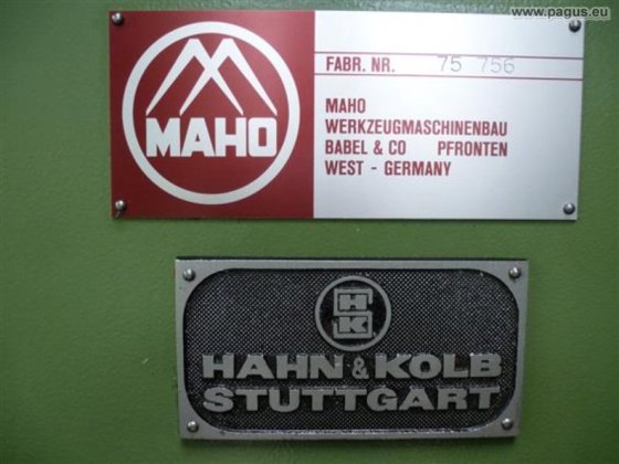 MAHO milling machine