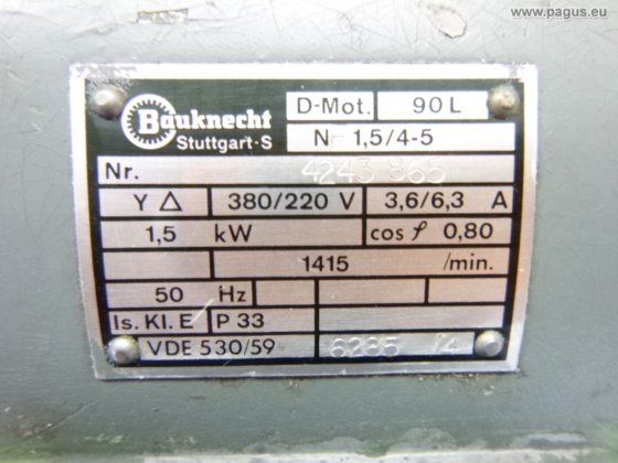 BAUKNECHT electric motor