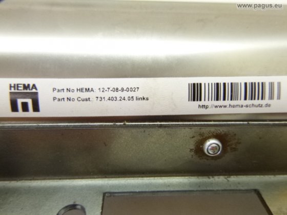 HEMA Rollbandabdeckung