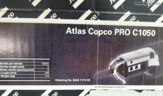 ATLAS COPCO pneumatic jigsaw