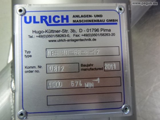 ULRICH Förderschneckenantrieb