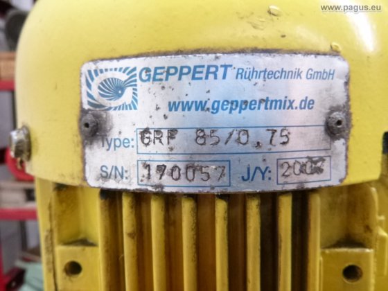 PAGUS round container with agitator