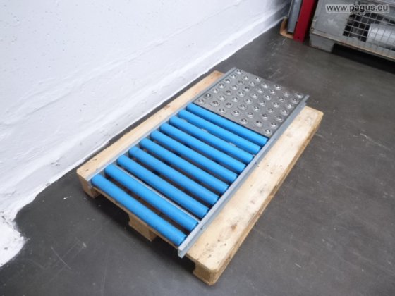 PAGUS Rollenbahn mit Kugelrollentisch