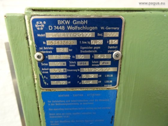 BKM control cabinet cooling unit