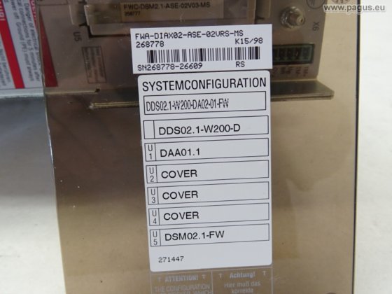 INDRAMAT AC servo controller