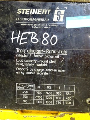 STEINERT Lifting magnet