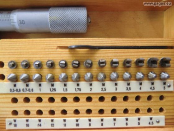 SUHL thread measuring screw with